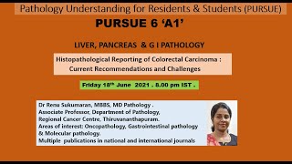 Pursue 6 A1 Uploaded Histopathological Reporting of Colorectal Carcinoma [upl. by Ano221]