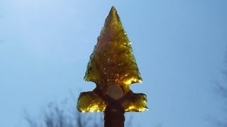 Making Glass Arrowheads HD [upl. by Marissa]