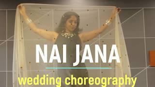 NAI JANA danceNEHA BHASIN BEST DANCE for BRIDE WEDDING CHOREO SHADI  SANGEET GIRLS BIDAI [upl. by Gerick964]