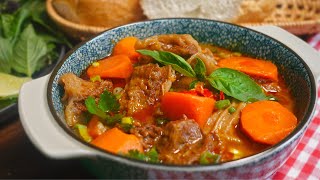 The Most DELICIOUS Beef Stew Ive Tried  Bo Kho Instant Pot Recipe [upl. by Gideon]