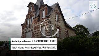 Vente Appartement à BAGNOLES DE LORNE NORMANDIE 5 pièces  99640€ [upl. by Aistek983]