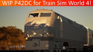 P42DC testing  TSW4 [upl. by Bodi]