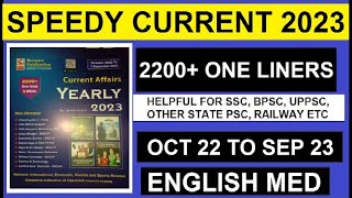 speedy current affairs in english  speedy current affairs 2023 english  speedy yearly current [upl. by Ettennek]