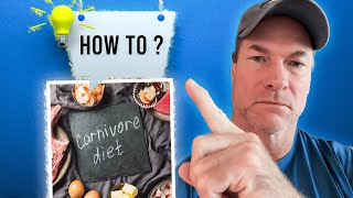 How To Get Started on a Carnivore Diet Shawn Baker [upl. by Nyraa618]