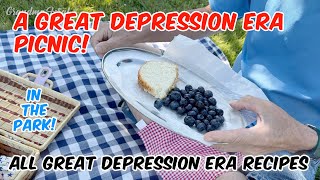 A Great Depression Era Picnic ☀️ All Great Depression Era Recipes Caumsett State Park [upl. by Gorton496]