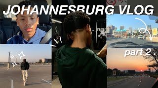 JOHANNESBURG VLOG PT2  South African YouTuber [upl. by Hadden748]