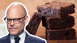 Alton Brown Makes the Best Homemade Cocoa Brownies  Good Eats  Food Network [upl. by Atival]