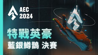 ｜AEC｜2024 亞洲電子競技公開賽｜特戰英豪  藍銀鱒鵲區 決賽｜蔡宏鮪魚蛋餅 vs Wasabi [upl. by Cruickshank]