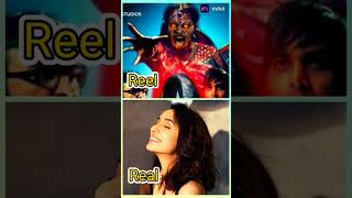 Shraddha kapoor in stree 2 reel vs reality  shraddha kapoor in stree 2 reel vs real viral shorts [upl. by Raynor240]