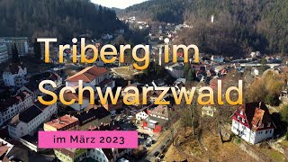 Triberg im Schwarzwald März 2023 in 4K [upl. by Parlin]