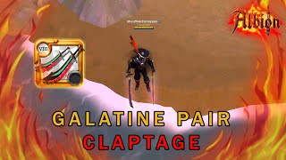 GALATINE PAIR CLAPTAGE  Small Scale amp Mid Scale amp ZVZ PVP  Albion Online [upl. by Eatnoed454]