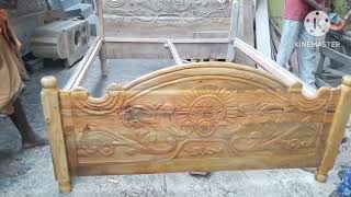 Palang Design  Bed Design 🛏️ 56 woodworking 👌👍 [upl. by Shellie]