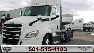 NEW 2020 Freightliner Cascadia Daycab Walk Around [upl. by Karleen620]