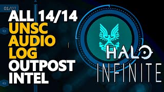 All UNSC Audio Log Outpost Intel Halo Infinite [upl. by Notgnirra]