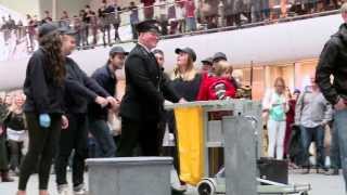 Kings Cross Flashmob BoundForGlory2013 [upl. by Nodnnarb769]