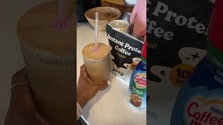 MORNING PROTEIN COFFEE w JAVY INSTANT PROTEIN COFFEE ☕️☀️ weightloss weightlossjourney vsg [upl. by Najed]