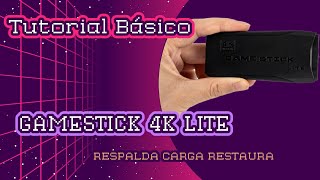 Tutorial Esencial para Game Stick 4k Lite  Crea tu backup  Carga mas juegos  Restaura tu Firmware [upl. by Arval451]