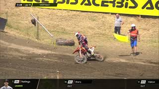 Herlings crash  MXGP Race 1  Liqui Moly MXGP of Germany 2023 MXGP Motocross [upl. by Selrac128]