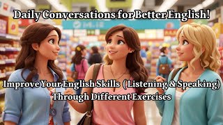 English Listening Practice Practice English Conversations With Story  Practice English Speaking [upl. by Gnilrad]