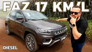 JEEP COMPASS LIMITED DIESEL 2024  Test Drive Completo [upl. by Oyam]