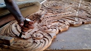 New😲😲 Box Palang 2024 Ka Design Woodworking Perfect Design Wood Carving [upl. by Aicirtam880]