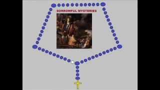 Virtual Rosary  The Sorrowful Mysteries Tuesdays amp Fridays [upl. by Adriane]