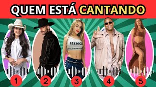 🎶ADIVINHE QUEM ESTÁ CANTANDO🎤  TIKTOK  DESAFIO MUSICAL🤩 [upl. by Ettenay]