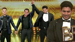 Bigg Boss 13 Relive Sidharth Shukla’s Winning Moment [upl. by Atirb]