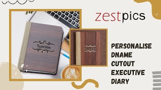 Customised Diary  Personalised Diary  Zestpics [upl. by Niliak664]