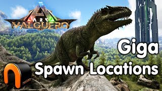 Valguero Map 06 Spino and Silica Pearl Location on Valguero Map  Ark Survival Evolved [upl. by Haslett567]