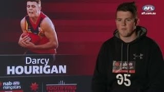 NAB AFL Draft Countdown  Meet Darcy Hourigan [upl. by Arriek149]