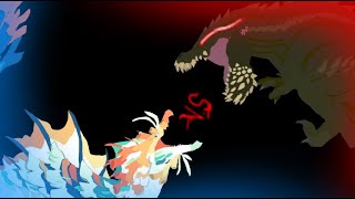 DC2 Mijusuima VS Deviljho  COS vs MHW Short Fight [upl. by Southard113]