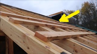 The Weather Will Not Cooperate Building An Off Grid Post And Beam BuildingOff Grid Homesteading [upl. by Handy243]