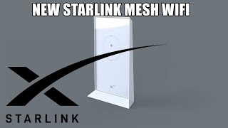 SpaceX Starlink Mesh WiFi Installation and WiFi Scanner App [upl. by Leede]