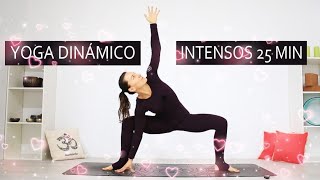 Yoga dinámico 25 min todo cuerpo NIVEL INTENSO  MalovaElena [upl. by Lattie]