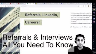 The Biggest Secret to Job Referrals and Internships  How to get Referrals [upl. by Ynattyrb]