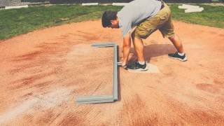 How To Properly Line A Baseball Field Field [upl. by Friedrich234]