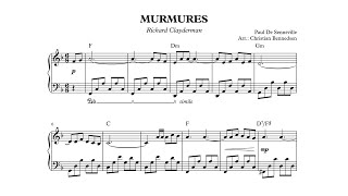 Richard Clayderman  Murmures  Piano [upl. by Leunas]