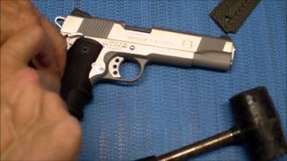 1911 Hogue Grip And Wilson Combat 1911 Custom Magazine Well [upl. by Latouche680]