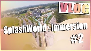 SplashWorld 2  Huricana Sliiide SplashAir Slides et DA WAVE [upl. by Carder]