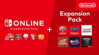 Nintendo Switch Online  Expansion Pack  Overview Trailer [upl. by Bej515]