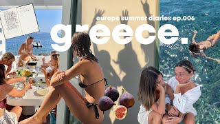 Island hopping in Greecemy dream holiday came true  Europe Summer Diaries 🍹🏝 VLOG [upl. by Lleneg]