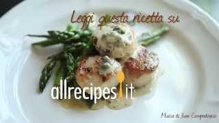 Come fare le capesante in salsa al pesto  videoricette di secondi di pesce [upl. by Aneloj]