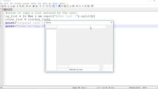 Python Program  To clone or copy a list [upl. by Hay]