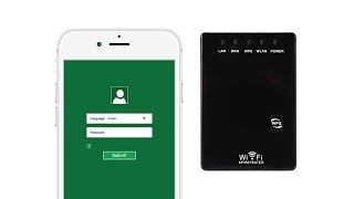 WirelessN Mini Router  Instalación Inalámbrica Repetidor con Celular [upl. by Marr]