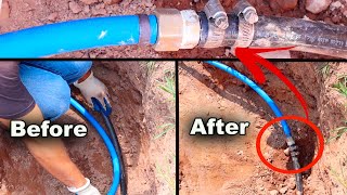 PEX Pipe From Meter To House [upl. by Veda132]