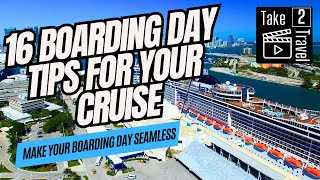 Boarding a Cruise Ship 16 Tips for a Smooth and StressFree Embarkation Day [upl. by Eyahsal]