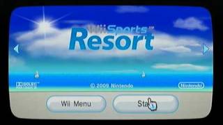 Wii Sports Resort Start up Game intro and Swordplay Gameplay [upl. by Inahc719]