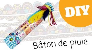 DIY  Bâton de pluie indien Tutoriel 10 Doigts [upl. by Lidia]