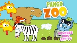 Funny Animals Pango Zoo Story Animation App [upl. by Jo-Ann78]